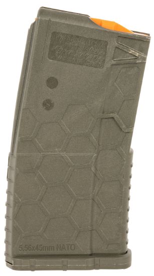 Picture of Hexmag Hx1020ar15odg Shorty Od Green Polymer 10Rd 5.56X45mm Nato For Ar-15 