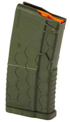 Picture of Hexmag Hx20ar15odg Shorty Od Green Polymer 20Rd 5.56X45mm Nato For Ar-15 