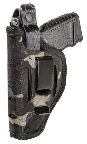 Picture of Sentry 35Ah07mb Nylon Iwb/Owb Multicam Black Nylon Belt Clip/Belt Slide Fits Large Semi-Auto Fits 4.50-5" Barrel Ambidextrous 