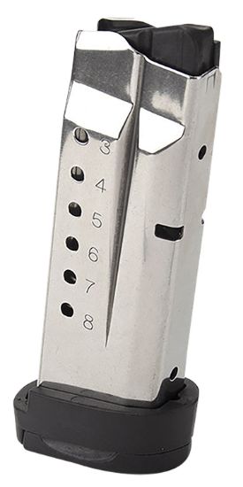 Picture of Ed Brown Rmpmag8shield M&P 8Rd Extended 9Mm Luger Fit S&W M&P Shield Stainless Steel 