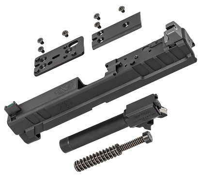 Picture of Springfield Armory Xd4902 Xd Osp 9Mm Luger 4" Barrel, Black Steel Slide For Springfield Xd With Optics Cut, Suppressor Height Night Sights, Includes Cover Plates 