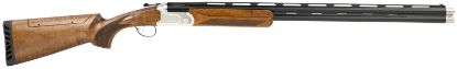 Picture of Stevens 18748 555 Sporting 12 Gauge 3" 2Rd 30" Vent Rib Barrel, Silver Aluminum Receiver, Turkish Walnut Adjustable Comb Stock 