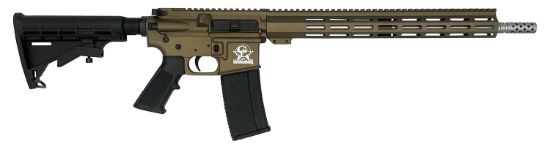 Picture of Great Lakes Firearms Gl15223ssbrz Ar-15 223 Wylde 30+1 16" Stainless Barrel, Bronze Cerakote Receiver, Full Picatinny Rail, Black Collapsible Stock, Polymer Grip 