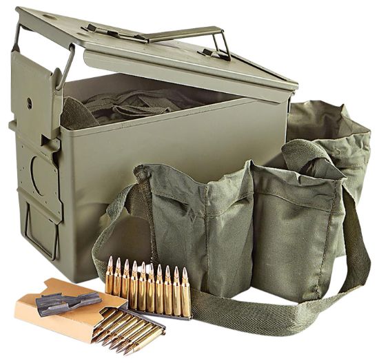 Picture of Pmc 223Amb Bronze 223 Rem 55 Gr Full Metal Jacket 840 Per Box/ 2 Case *Includes Ammo Can & Bandoleer 