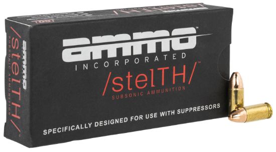 Picture of Ammo Inc 9147Tmcstl Stelth 9Mm Luger 147Gr Total Metal Case 50 Per Box/20 Case 