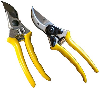 Picture of Wicked Tree Gear Wtg017 Hand Pruner Aluminum/Yellow Handle 