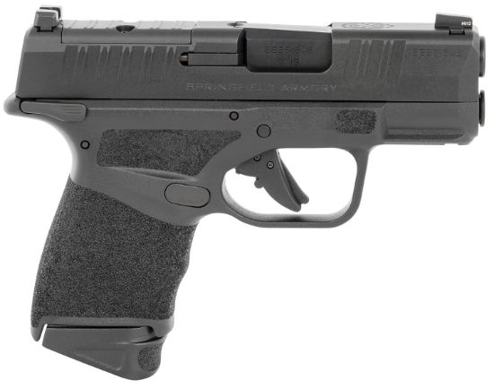 Picture of Springfield Armory Hc9319bospmslc Hellcat Micro-Compact Osp 9Mm Luger 3" 10+1, Black, Polymer Frame, Serrated/Optic Cut Slide, Manual Safety 