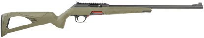 Picture of Winchester Repeating Arms 521139102 Wildcat Full Size 22 Lr 10+1 18" Matte Blued Sporter Barrel, Picatinny Rail Matte Black Polymer Receiver, Od Green Skeletonized Synthetic Stock, Ambidextrous 