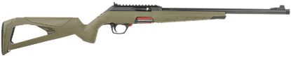 Picture of Winchester Repeating Arms 521140102 Wildcat 22 Lr 10+1 18", Matte Black Barrel/Rec, Skeletonized Od Green Stock, Ghost Ring Sight, Suppressor Ready 