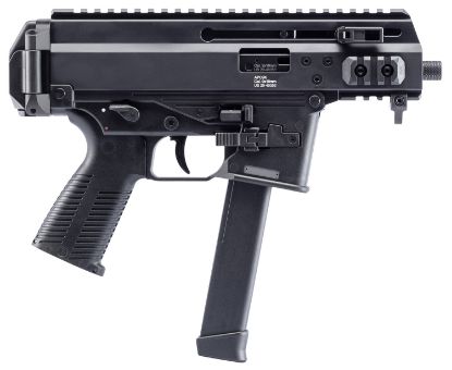 Picture of B&T Firearms 36176502G Apc9k 9Mm Luger 33+1 4.30" Black Steel Barrel, Black Picatinny Rail Receiver, Brace Adapter, Black Polymer Grips, Ambidextrous 