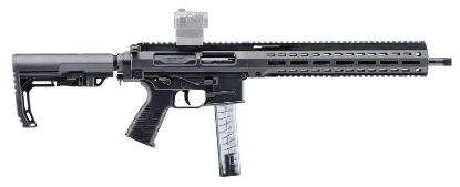 Picture of B&T Firearms 500010G B&T Spc9 9Mm Luger 33+1 16", Black, Telescopic Stock, Polymer Grip (Glock Mag Compatible) 