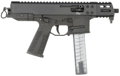 Picture of B&T Firearms 450008 Ghm Compact 9Mm Luger 33+1 4.30", Tri-Lug Threaded Muzzle, Black, No Brace, Polymer Grips (Oem Mag) 