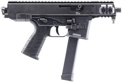 Picture of B&T Firearms 450008G Ghm Compact 9Mm Luger 33+1 4.30", Threaded Muzzle, Black, No Brace, Polymer Grips, Ambi Controls (Glock Mag Compatible) 