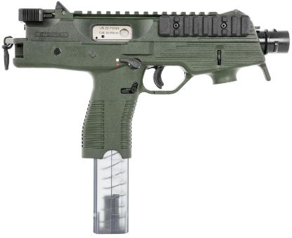Picture of B&T Firearms 30105Nusod Tp9 9Mm Luger 30+1 5.10", Od Green, Polymer Frame/Grip, No Brace, Iron Sights 