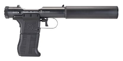Picture of B&T Firearms 410110 Station Six 45 Acp Bolt Action 7+1 3.50" Barrel/5.10" Suppressor, Black Hard Coat Anodized Finish, Black Pre-Scored Grips 