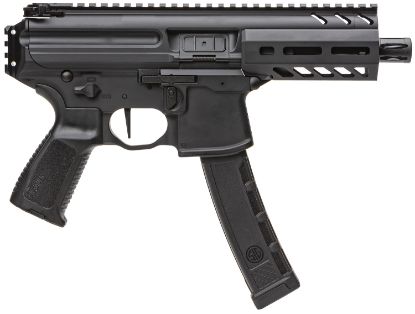 Picture of Sig Sauer Pmpx4bchnb Mpx Copperhead 9Mm Luger 20+1 4.50" Black Carbon Steel Barrel, M-Lok Handguards Black Anodized Receiver, Black Polymer Grips (No Brace) 