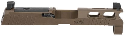 Picture of Sig Sauer 8900952 P320 Sig P320 9Mm Luger Pvd Coyote Brown Stainless Steel Xray3 Suppressor Sights Compatible With Romeo1 Pro Romeo2 