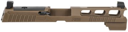 Picture of Sig Sauer 8900953 P320 Sig P320 9Mm Luger Pvd Coyote Brown Stainless Steel Optic Ready Slide Xray3 Suppressor Sights Compatible With Romeo1 & Romeo Pro 