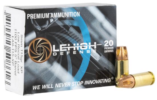 Picture of Lehigh Defense La9115xp Xtreme Penetrator 9Mm Luger 115 Gr Lehigh Defense Xp Ftm 20 Per Box/ 10 Case 