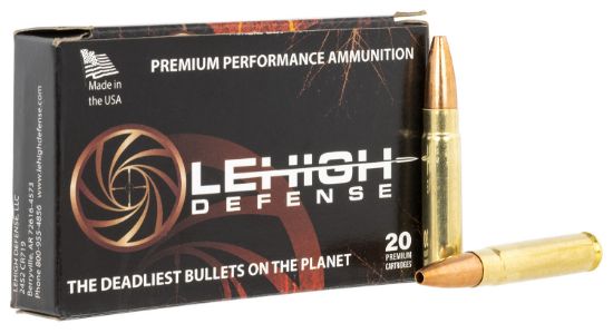 Picture of Lehigh Defense La300hmr125cc Controlled Chaos 300 Ham'r 125 Gr Lehigh Defense Controlled Chaos 20 Per Box/ 10 Case 