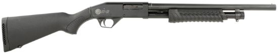 Picture of Rossi St1218bk St-12 12 Gauge 3" 4+1 18.50", Matte Black, Synthetic Stock, Front Bead Sight, Cylinder Bore 