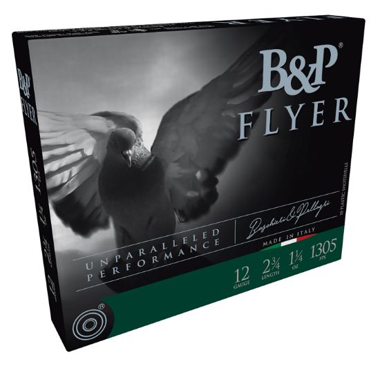 Picture of B&P 12B14p75 Competition Flyer 12 Gauge 2.75" 1 1/4 Oz 7.5 Shot 10 Per Box/ 10 Case 