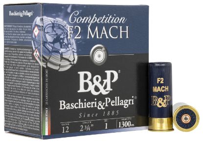 Picture of B&P 12B1f2h7 Competition F2 Mach 12 Gauge 2.75" 1 Oz 7.5 Shot 25 Per Box/ 10 Case 
