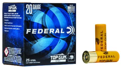 Picture of Federal Tg2517 Top Gun Steel 20 Gauge 2.75" 7/8 Oz 7 Shot 25 Per Box/ 10 Case 