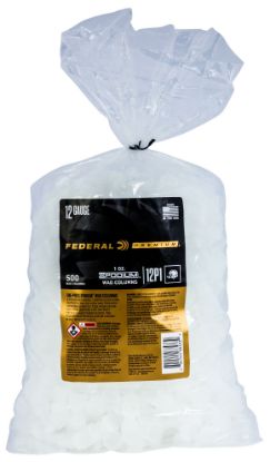 Picture of Federal 12P1 Podium Wad Premium 12 Gauge 1 Oz White Plastic 500/ 10 