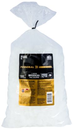 Picture of Federal 12P18 Podium Wad Premium 12 Gauge 1 1/8 Oz White Plastic 500/ 10 