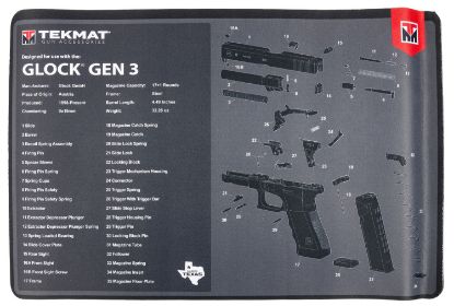 Picture of Tekmat Tekr17glockg3 Glock Gen 3 Glock Gen3 Parts Diagram 11" X 17" 