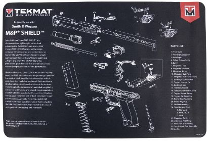 Picture of Tekmat Tekr17swmpshield S&W M&P Shield Parts Diagram 11" X 17" 