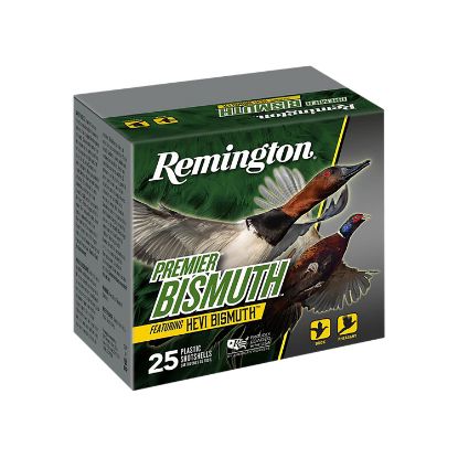 Picture of Remington Ammunition R20505 Premier Bismuth 12 Gauge 2.75" 1 1/4 Oz 5 Shot 25 Per Box/ 10 Cs 