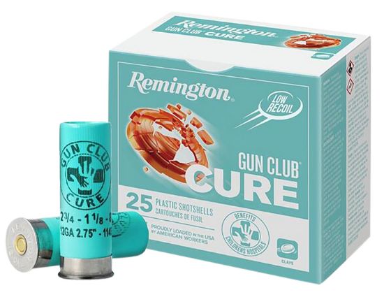 Picture of Remington Ammunition R20031 Gun Club Cure 12 Gauge 2.75" 1 1/8 Oz 8 Shot 25 Per Box/ 10 Cs 