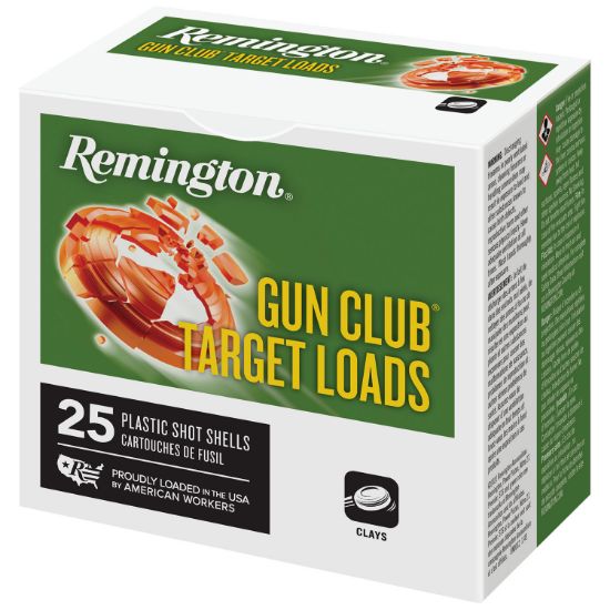 Picture of Remington Ammunition R20035 Gun Club 12 Gauge 2.75" 1 Oz 7.5 Shot 25 Per Box/ 10 Cs 