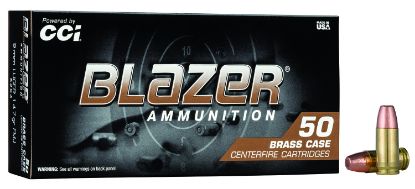 Picture of Cci 5203 Blazer Brass Handgun 9Mm Luger 147 Gr Full Metal Jacket 50 Per Box/ 20 Case 