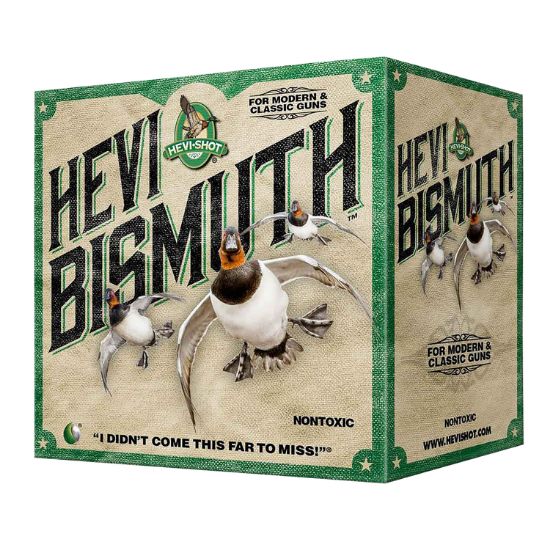 Picture of Hevi-Shot Hs16715 Hevi-Bismuth Upland 16 Gauge 2.75" 1 1/8 Oz Bismuth 5 Shot 25 Per Box/ 10 Case 