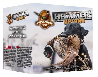 Picture of Hevi-Shot Hs29105 Hevi-Hammer Upland 12 Gauge 2.75" 1 1/4 Oz Steel/ Bismuth 5 Shot 25 Per Box/ 10 Case 