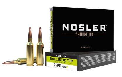 Picture of Nosler 43457 Ballistic Tip 6.5 Prc 140 Gr Spitzer Boat Tail 20 Per Box/ 10 Case 