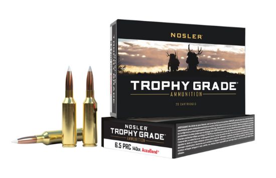 Picture of Nosler 61014 Trophy Grade 6.5 Prc 140 Gr Nosler Accubond 20 Per Box/ 10 Case 