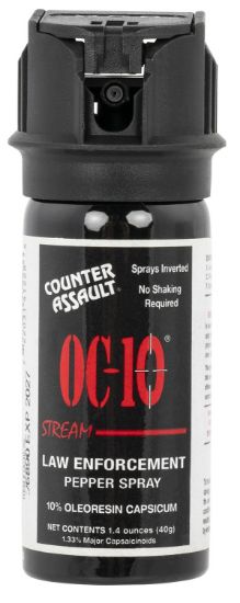 Picture of Counter Assault 15067015 Fogger Capsaicin Range 8-10 Ft Black 