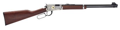 Picture of Henry H00125 Classic 25Th Anniversary 22 Short, 22 Long, 22 Lr 15Lr/17L/21Short 18.50" Blued Barrel, Nickel-Plated Rec, Semi-Fancy American Walnut Stock 