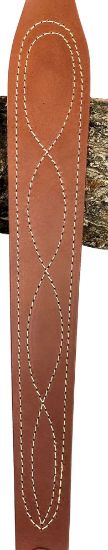 Picture of Hunter Company 027-137 Cobra Chestnut Tan Leather/Suede With Figure 8 Design 