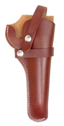 Picture of Hunter Company 1100-10 Belt Owb Size 10 Chestnut Tan Leather Belt Loop Fits Sa/Da Revolver Fits 6" Barrel Right Hand Compatible W/ Hunter Buscadero/Straight Cartridge Belts 