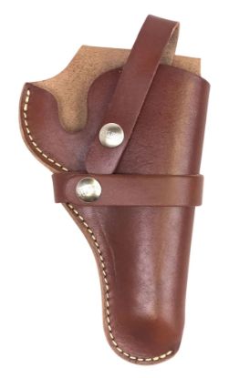 Picture of Hunter Company 1170 Belt Owb Size 11 Chestnut Tan Leather Belt Loop Fits Taurus Judge/Public Defender Fits 2-3" Barrel Right Hand Compatible W/ Hunter Buscadero/Straight Cartridge Belts 