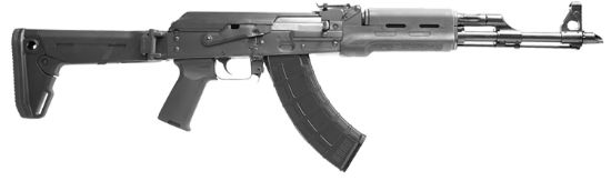 Picture of Zastava Arms Usa Zr7762mpf Zpapm70 7.62X39mm 30+1 16.30" Black Chrome Lined Steel Barrel, Black Polymer Handguard, Black Synthetic Magpul Zhukov Side Folder Stock, Black Magpul Ak Grip 