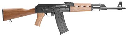 Picture of Zastava Arms Usa Zr90556wm Pap M90 5.56X45mm 30+1 18.25" Black Chrome Lined Barrel, Black Walnut Handguard, Walnut Fixed Stock & Grip 