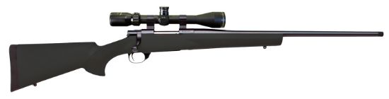 Picture of Howa Hgp2250b M1500 Gamepro Gen2 22-250 5+1 22" Barrel, Blued Barrel/Rec, Black Hogue Stock, Includes Nikko Stirling Gamepro 3.5-10X44mm Scope 