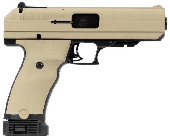 Picture of Hi-Point 34510Fde Jhp 45 Acp 9+1 4.50" Black Steel Barrel, Flat Dark Earth Serrated Steel Slide & Polymer Frame, Fde Polymer Grip 