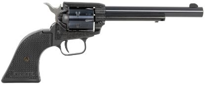 Picture of Heritage Mfg Rr22b6pg Rough Rider 22 Lr 6 Shot, 6.50" Black Steel Barrel, Black Zinc Alloy Frame, Black Cylinder, Black Polymer Grip, Hammer/Thumb Safety, Exposed Hammer 